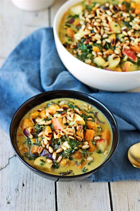 vegan-sweet-potato-soup-with-kale-contentedness image
