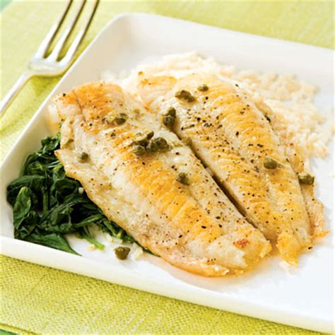 flounder-piccata-with-spinach-recipe-myrecipes image
