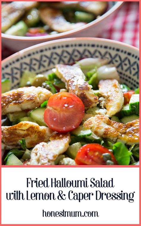 fried-halloumi-salad-with-lemon-caper-dressing image