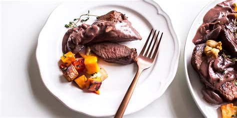 ostrich-steak-recipe-with-red-wine-sauce image