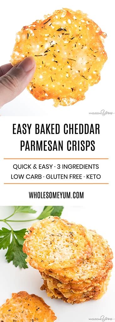 baked-cheese-crisps-plain-10-easy-flavors image