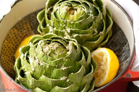 mediterranean-style-steamed-artichokes-what-a-girl image