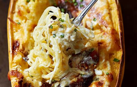 baked-four-cheese-garlic-spaghetti-squash image