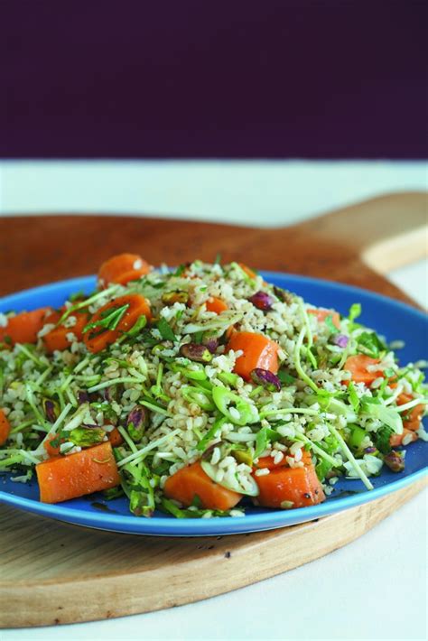 nutty-brown-rice-salad-healthy-food-guide image