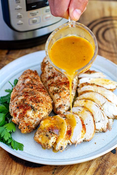 instant-pot-chicken-breasts-gravy-step-by-step image