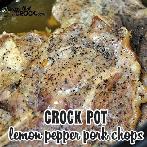 crock-pot-lemon-pepper-pork-chops-recipes-that image