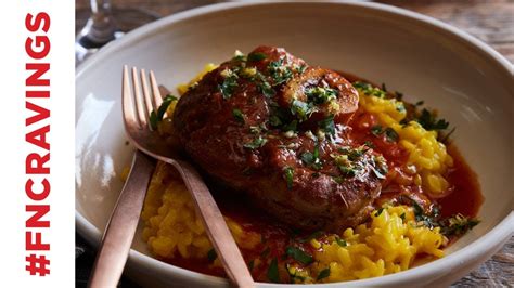 osso-buco-with-risotto-milanese-food-network image