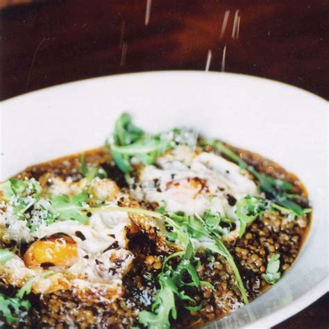 umbrian-lentil-stew-with-olive-oil-fried-eggs image