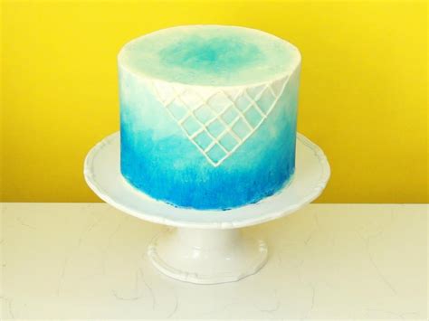 how-to-make-a-watercolor-macrame-cake-food-network image