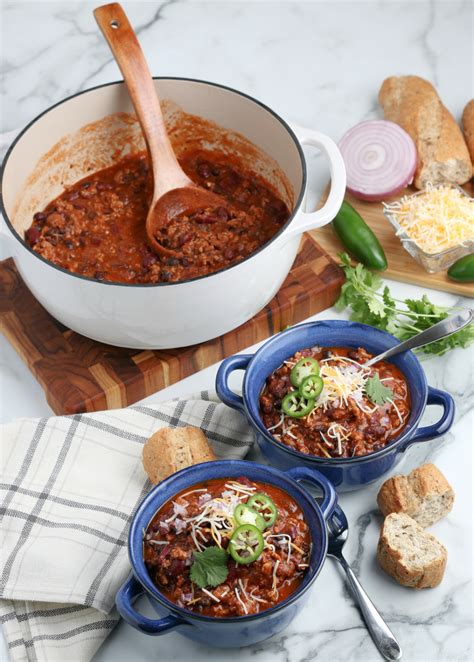 healthy-weeknight-turkey-chili-happily-unprocessed image