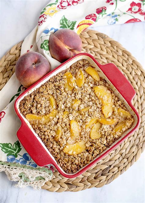 baked-peach-oatmeal-southern-plate image