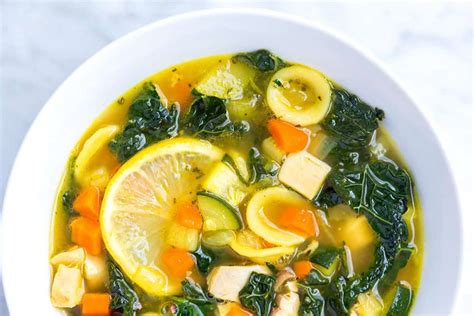 lemony-chicken-vegetable-soup-inspired-taste image