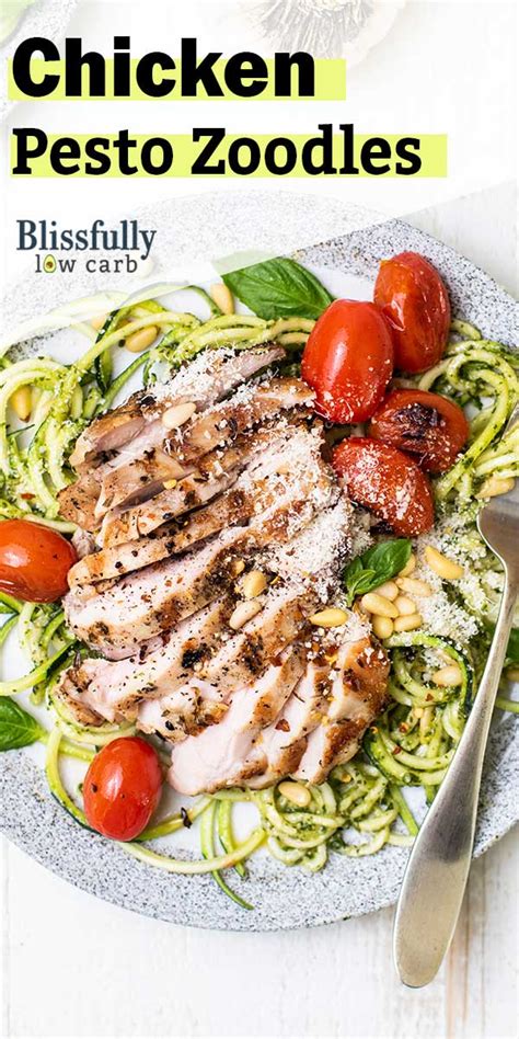 chicken-zucchini-pasta-with-pesto-blissfully-low-carb image