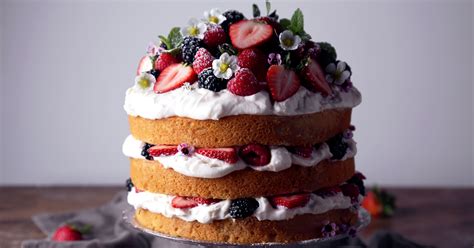 lemon-layer-cake-with-fresh-berries-wife-mama image
