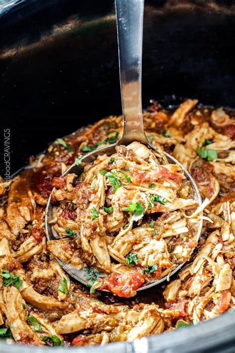 easy-slow-cooker-shredded-mexican-chicken image