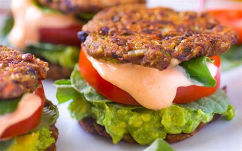 best-veggie-burger-with-carrots-and-pinto-beans image