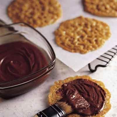 chocolate-topped-pecan-lace-cookies-recipe-land image