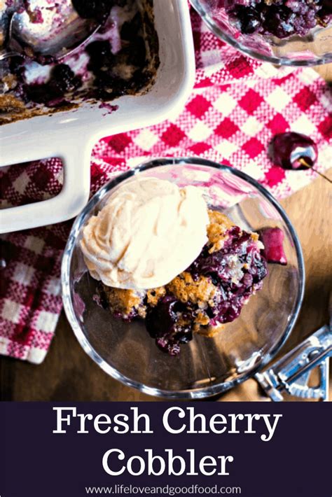 fresh-cherry-cobbler-life-love-and-good-food image