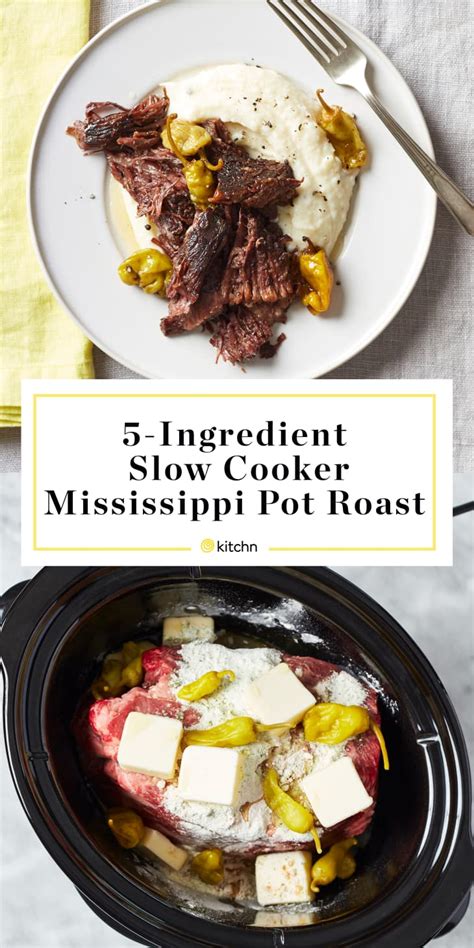 how-to-make-5-ingredient-mississippi-pot-roast-kitchn image