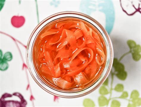 carrot-quick-pickle-with-ginger-recipe-chocolate image