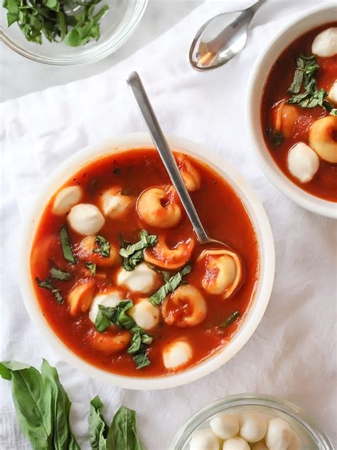 tomato-basil-tortellini-soup-foodiecrushcom image