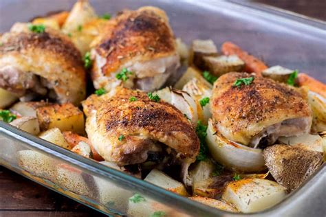 baked-chicken-thighs-with-potatoes-and-carrots-zona image