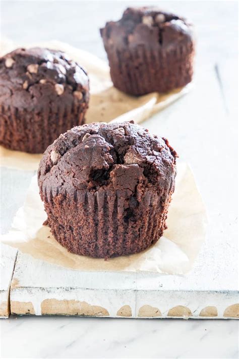 chocolate-banana-muffins-recipes-from-a-pantry image