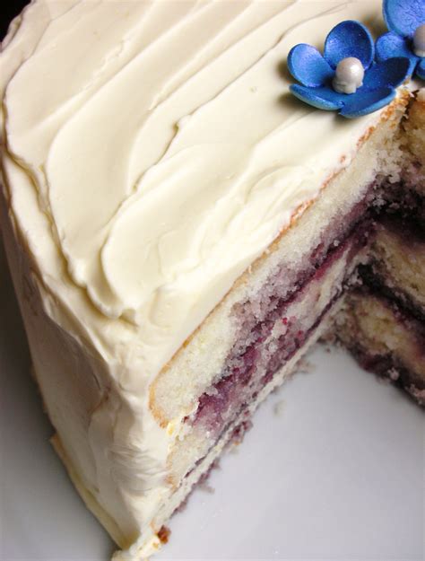 lemon-blueberry-layer-cake-with-lemon-buttercream image