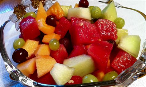 melon-and-grape-fruit-salad-vintage-cooking image