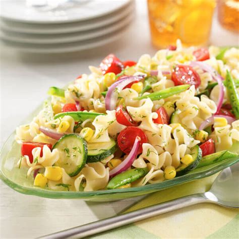 fresh-garden-pasta-salad-with-dill-vinaigrette-land image