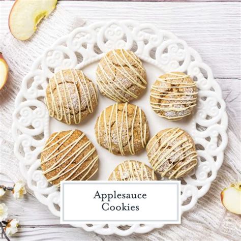 perfectly-sweet-applesauce-cookies-recipe-spiced image