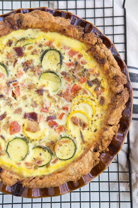 summer-squash-and-bacon-quiche-a-zesty-bite image