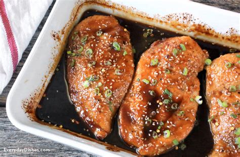 baked-sesame-garlic-chicken-recipe-everyday-dishes image