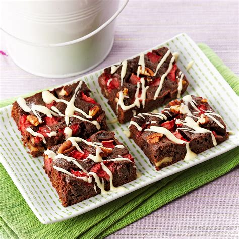 strawberry-fudge-brownies-recipe-eatingwell image