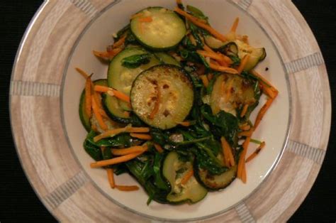 zucchini-with-carrots-and-spinach-recipe-sparkrecipes image