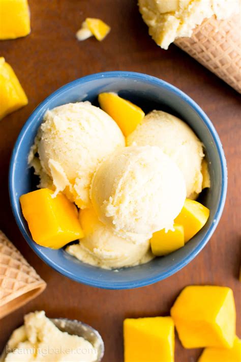 3-ingredient-homemade-mango-ice-cream-recipe-easy image