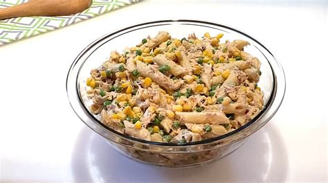 garden-tuna-pasta-salad-recipe-recipesnet image