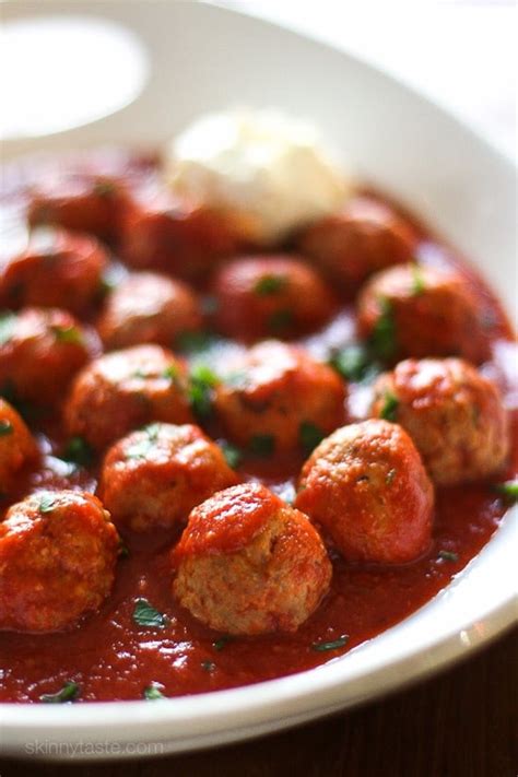 crock-pot-italian-turkey-meatballs-skinnytaste image