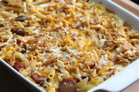 smoked-sausage-with-penne-recipe-cullys-kitchen image