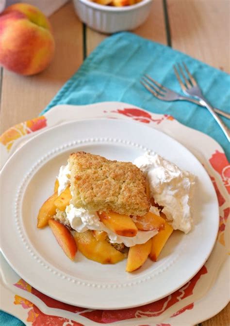 peach-shortcake-old-fashioned-recipe-wellplatedcom image