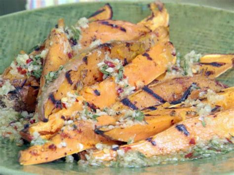 garlic-and-herb-grilled-sweet-potato-fries image