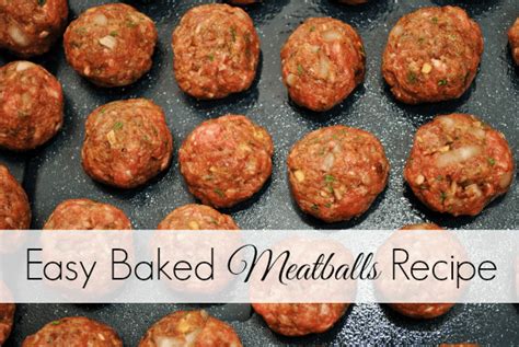 easy-baked-meatballs-recipe-oven-baked-homemade image