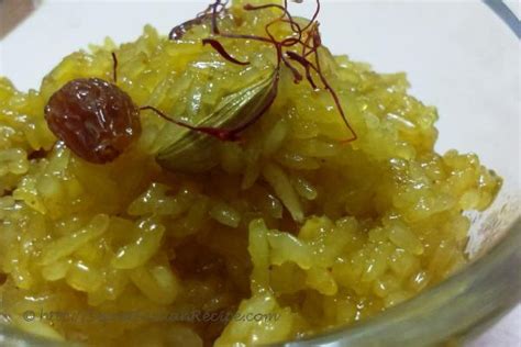 zarda-pulao-with-leftover-rice-sweet-rice-dessert image
