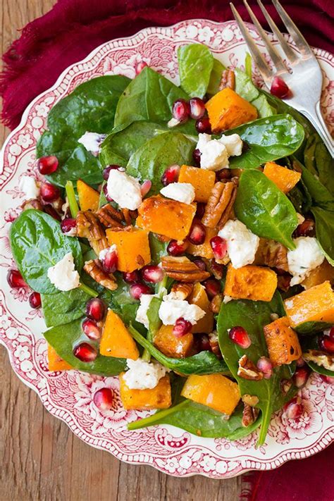 butternut-squash-spinach-salad-cooking-classy image
