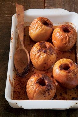 baked-apples-with-caramel-sauce-saveur image