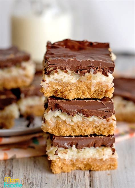 chocolate-coconut-bars-recipe-mom-foodie image