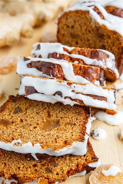 gingerbread-loaf-with-lemon-icing-closet-cooking image
