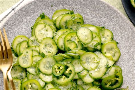 spicy-cucumber-and-jalapeo-salad-recipe-simply image