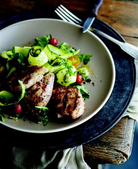 curtis-stones-grilled-chicken-with-arugula-and-zucchini image