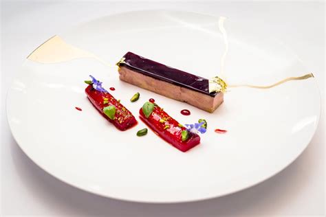 duck-foie-gras-with-rhubarb-recipe-great-british-chefs image